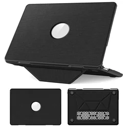 Sleek Protective Laptop Case with Stand Cover for Pro 14 2021 - 2026 (Black Pro)