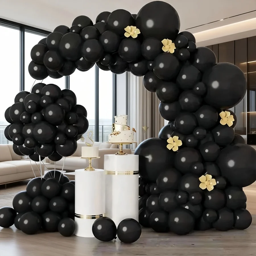 120-teiliges Ballongirlanden-Set in verschiedenen Größen, Geburtstagsparty-Dekorationen, Frühlings-Bienenfestival, Ostern, Abschlussfeier, Hochzeitsatmosphäre, Hintergrunddekoration, Party-Dekorationsballons, Partyzubehör – Detail 11