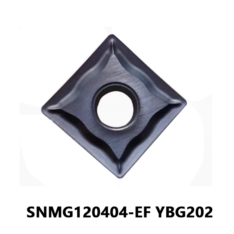 

Original SNMG120404 SNMG1204 Turning Cutter Inserts Lathe Cutting Tool SNMG120404-EF YBG202 Lathe CNC for General Machining SNMG