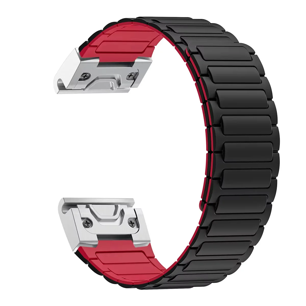 Durable Quick Fit Silicone Strap - 26mm Adjustable Band