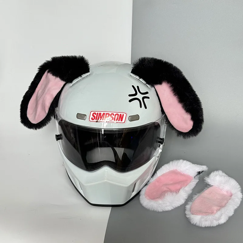 Couvre-chef Moto Avec Oreilles De Chat – Accessoire De Casque