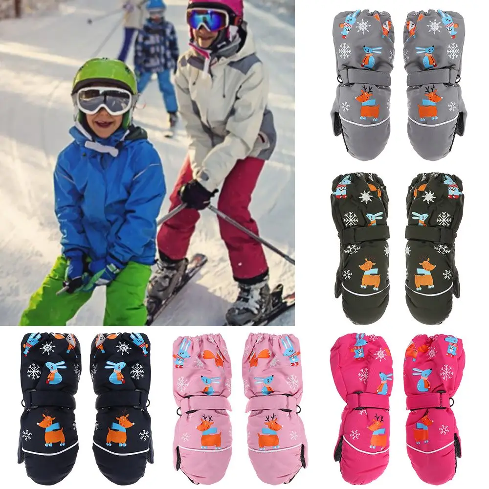Winter Gloves Ski Gloves Baby Mittens Leather Gloves Paw Patrol Gloves Anti Scratching Gloves Cat Gloves Halloween Gloves Children Dance Gloves Girls Satin Gloves Fashion Kids Boys Girls Waterproof Deer Rabbit Non-slip Children Ski Gloves Long-sleeved Mittens Windproof Thick Warm