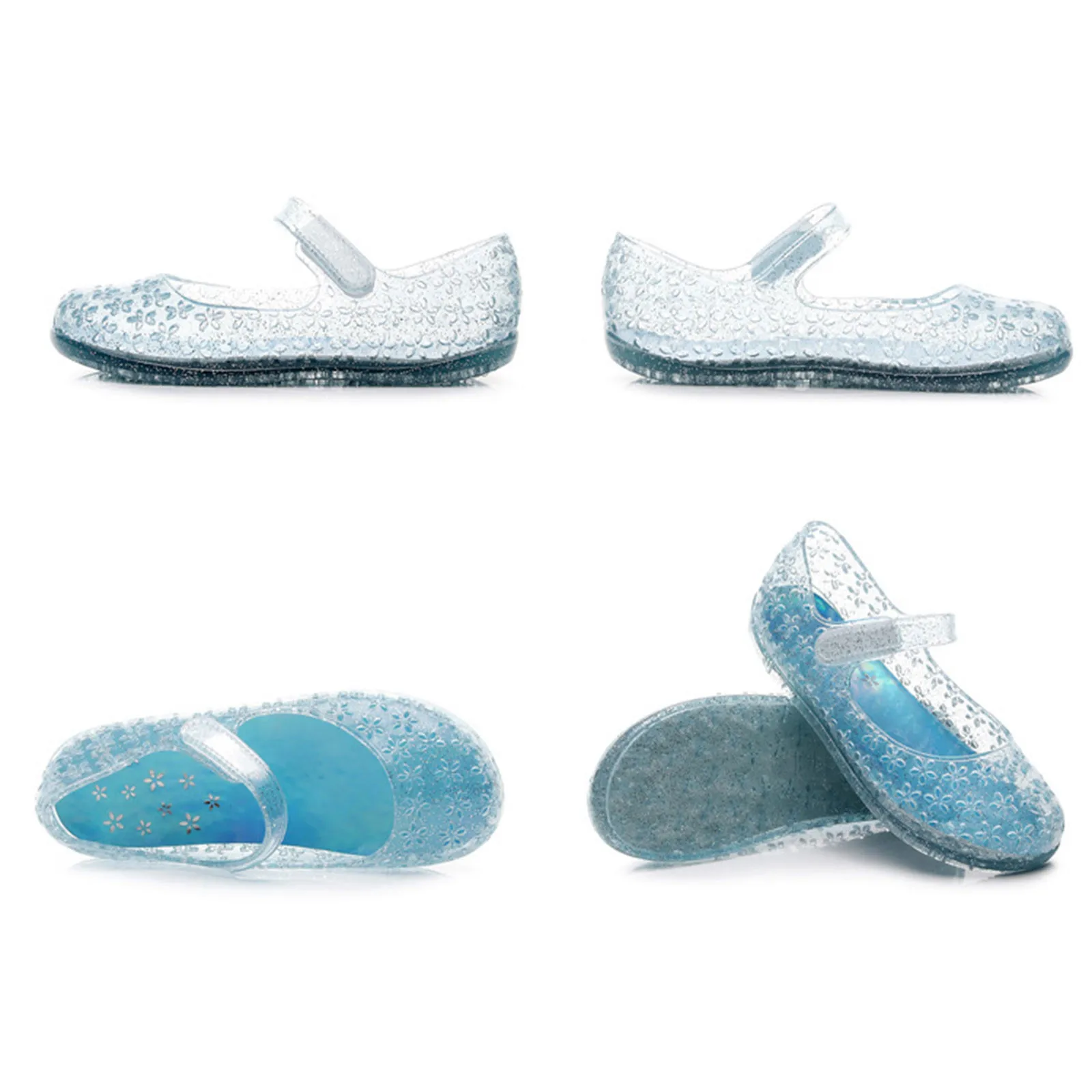 Toddler Girl Shoes Streetwear Fashion Sandals Jelly Mary Jane Dance Party Cosplay Shoes For Kids Toddler Girl Sandal Bulk
