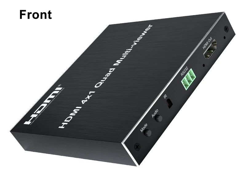 4x1 HDMI Quad Screen Multiviewer 1080P 4 in 1 Out HDMI Multi Viewer Seamless Swi
