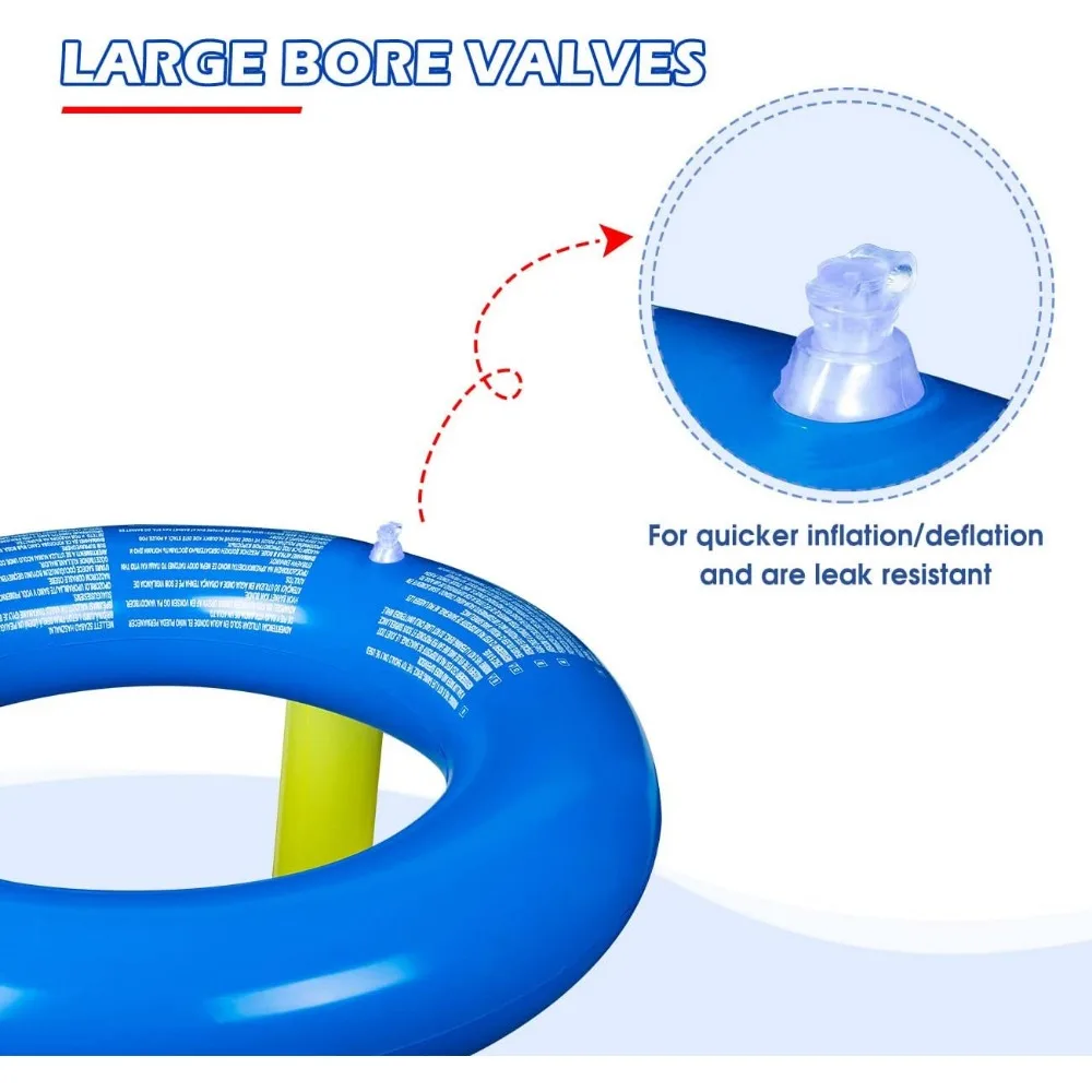 Explosions inflatable basketball stand interactive shooting toys outdoor inflatable swimming pool toys Outdoor water toys 6