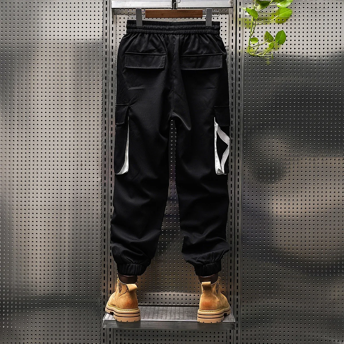

Fashion functional cargo pants men fashion multi-pocket leggings loose hip-hop casual pants