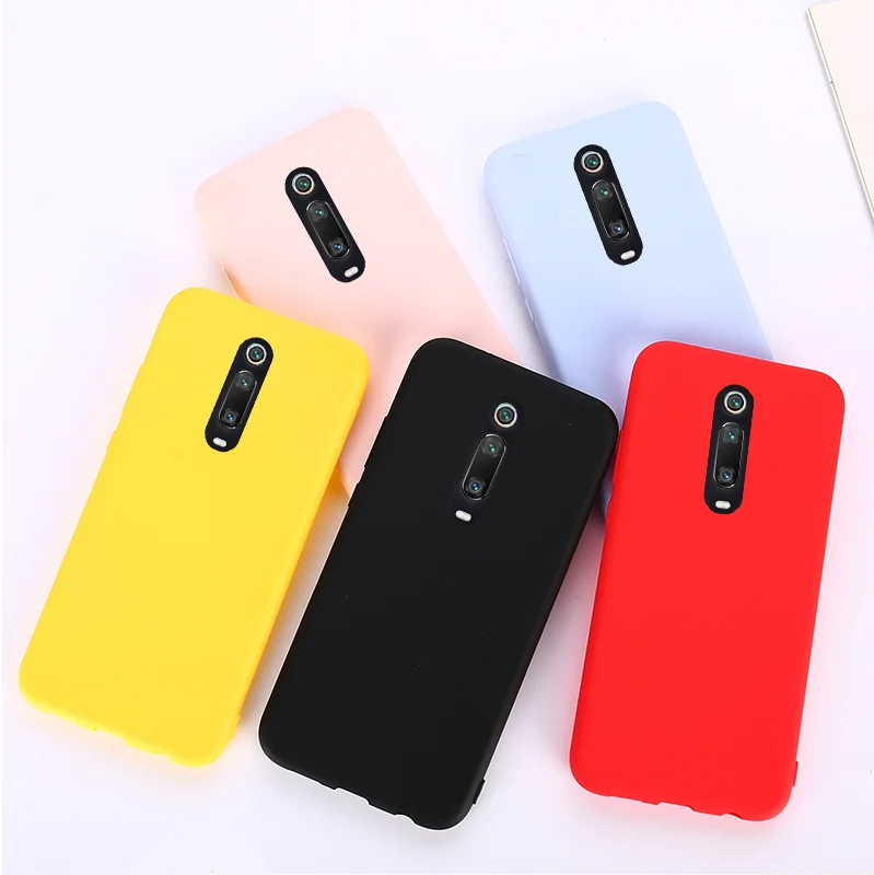 Premium Silicone Soft Shockproof Phone Case - Compatible with Xiaomi Mi 9T Pro/Redmi K20