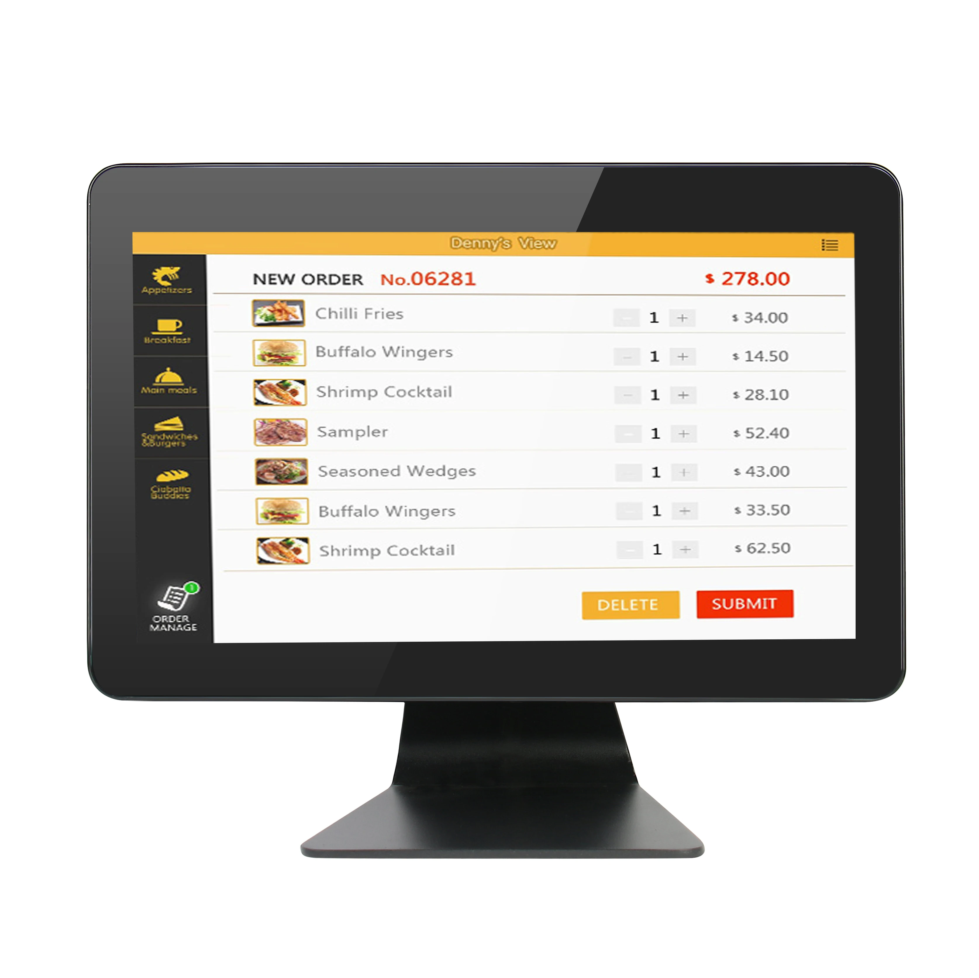 

15.6'' 21.5'' laptop computer Touch Screen all in one PC computer for Kitchen/Restaurant laptop computer Panel PC