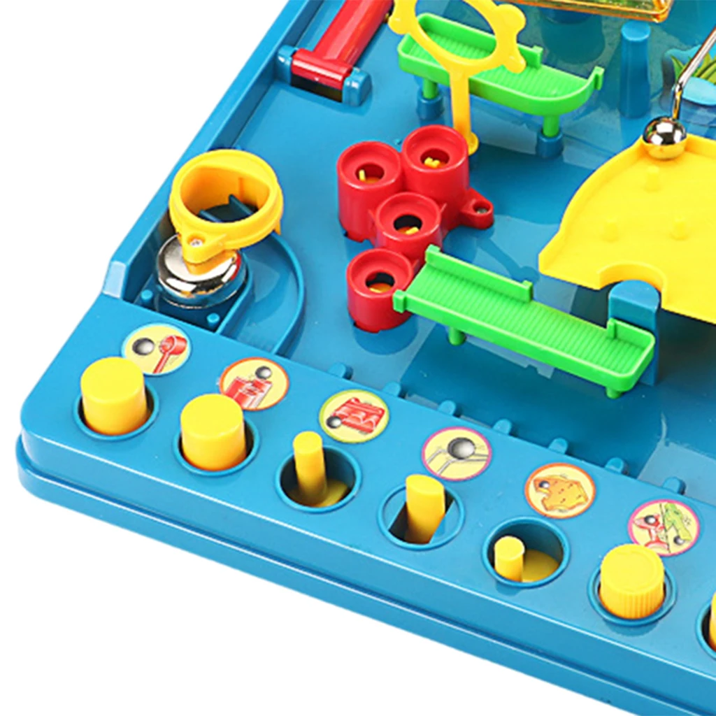 Leading Maze Puzzle Interactive Maze Beads Maze Board Game Educational Puzzle Table Games Fun Maze Toys Tabletop Game 5