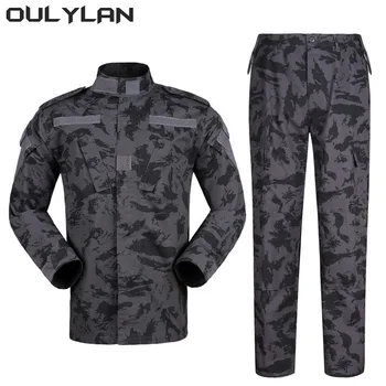 Oulylan Special Forces Coat Pant Fishing Camouflage Militar Hunting Clothes Combat Uniform Camo Tactical Suit Men 5