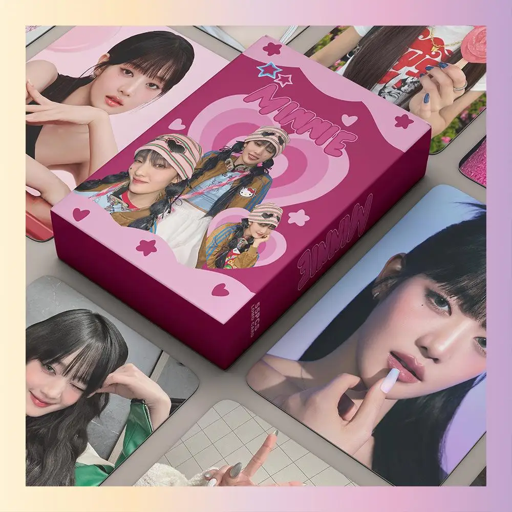 

XIURAN 55Pcs/Box (G)I-DLE MINNIE Mini Album Photocard KPOP Lomo Card (READY STOCK)