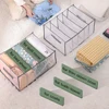 1pc Five-grid Mesh Storage Box Large-capacity Clothes And Quilt Cover Home Wardrobe Organization Storage Box 4