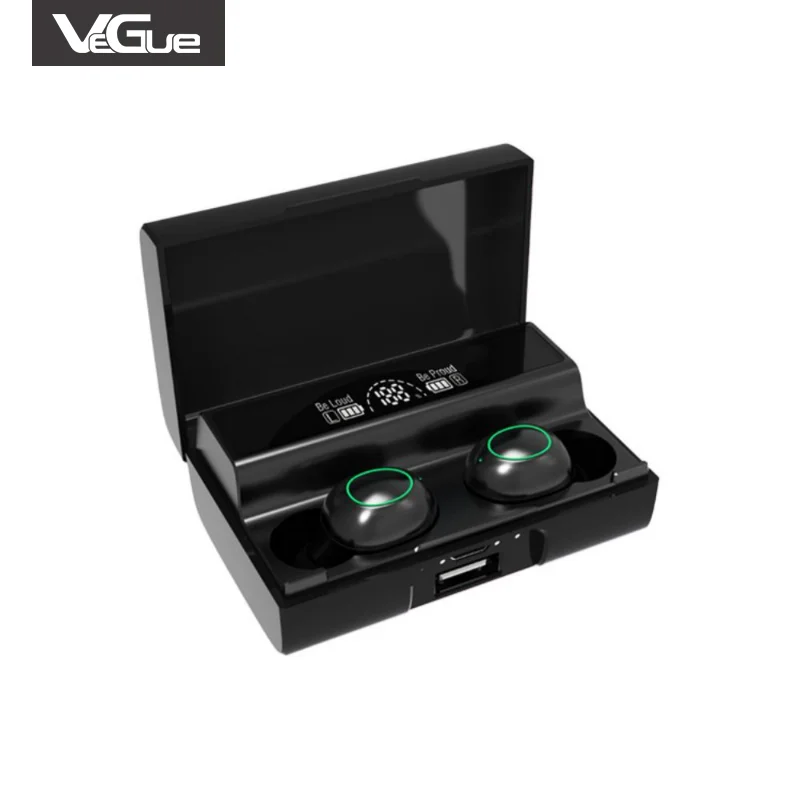 

Wireless Headphones Led Hd Display With Charging Box Waterproof Earphone Sports Headset In Ear Wireless Earbuds fone bluetooth