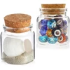 12/24pcs Small Glass Jars with Cork Lids, 50ml Mini Bottles for DIY Crafts, Party Favors, Sand 1