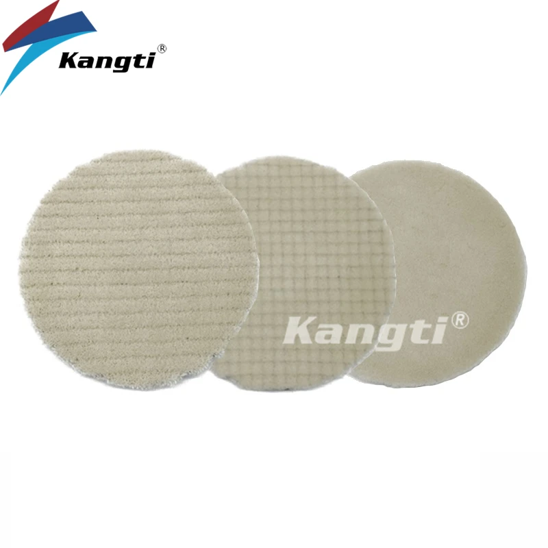 Car Polishing Pad Wool Polishing Pad 3 Inch 5 Inch 日本风格汽车抛光羊毛垫
