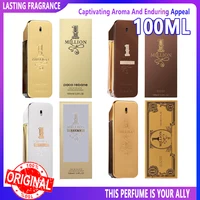 100ML Perfume Golden Million Gold Brick Extrait - Men's Long-Lasting Woody Perfume Men Perfume Pray Fragrance