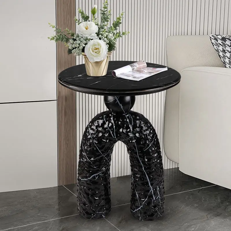 

Современный минималистичный кофейный столик, креативное украшение от пола до потолка, боковое украшение для гостиной