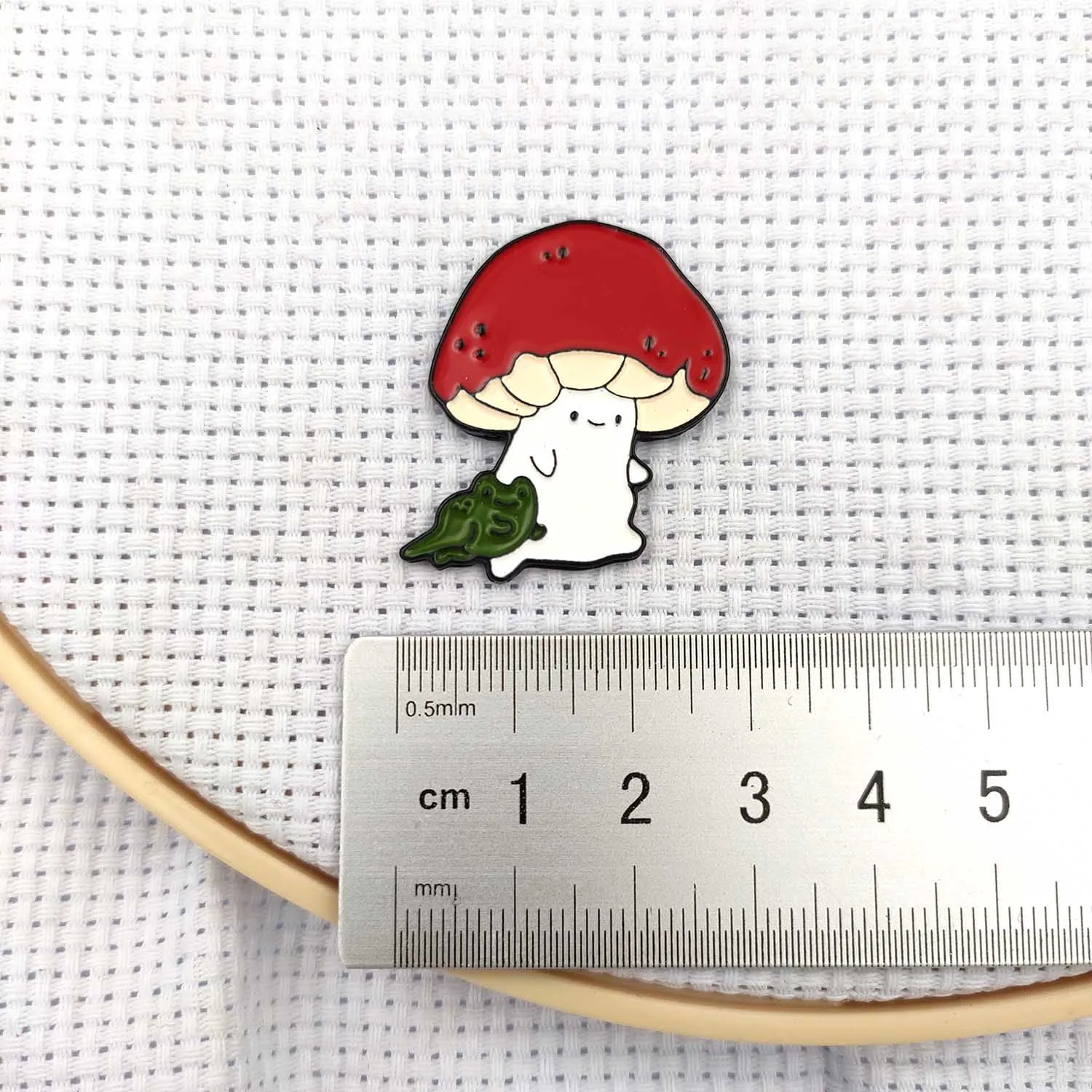Description Picture 6 of itemNeedle Minder Magnetic Mushroom Anime Needle Magnet Pin Holder Cross Stitch Embroidery Project DIY Needle Keeper Finder Sewing