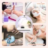 DianaBeauty Half Moon Light Rotating Cantilever U Shaped Fill Light for Nail Desk Foldable Table Lamp for Nail Art Manicure Use 5