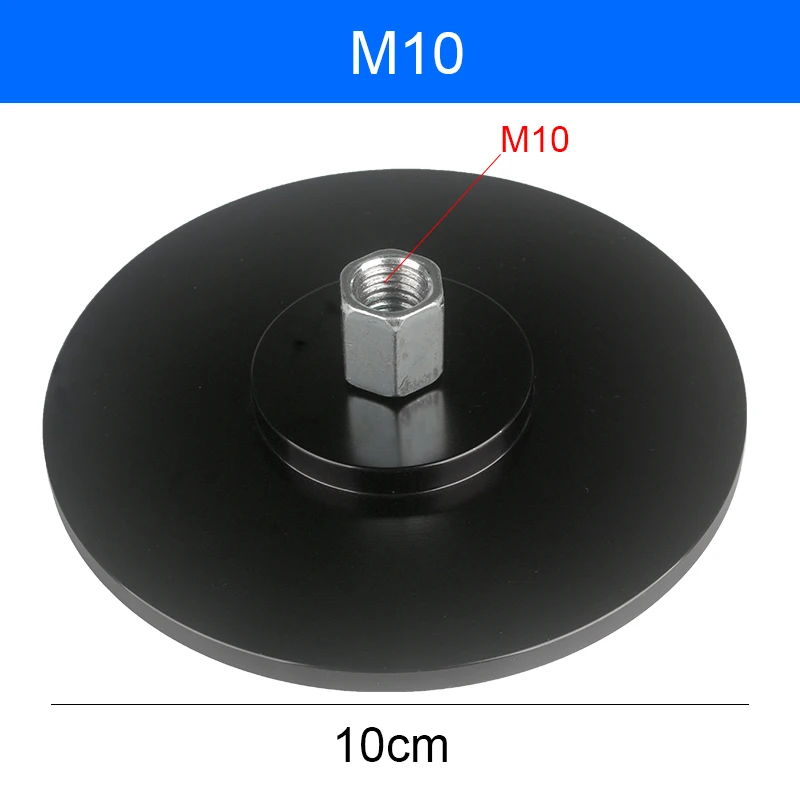 Black Suction Cup Adapter for Sex Machine M6 M8 M10 Connector Reciprocating Linear Actuator Attachments Part End Quick Connector