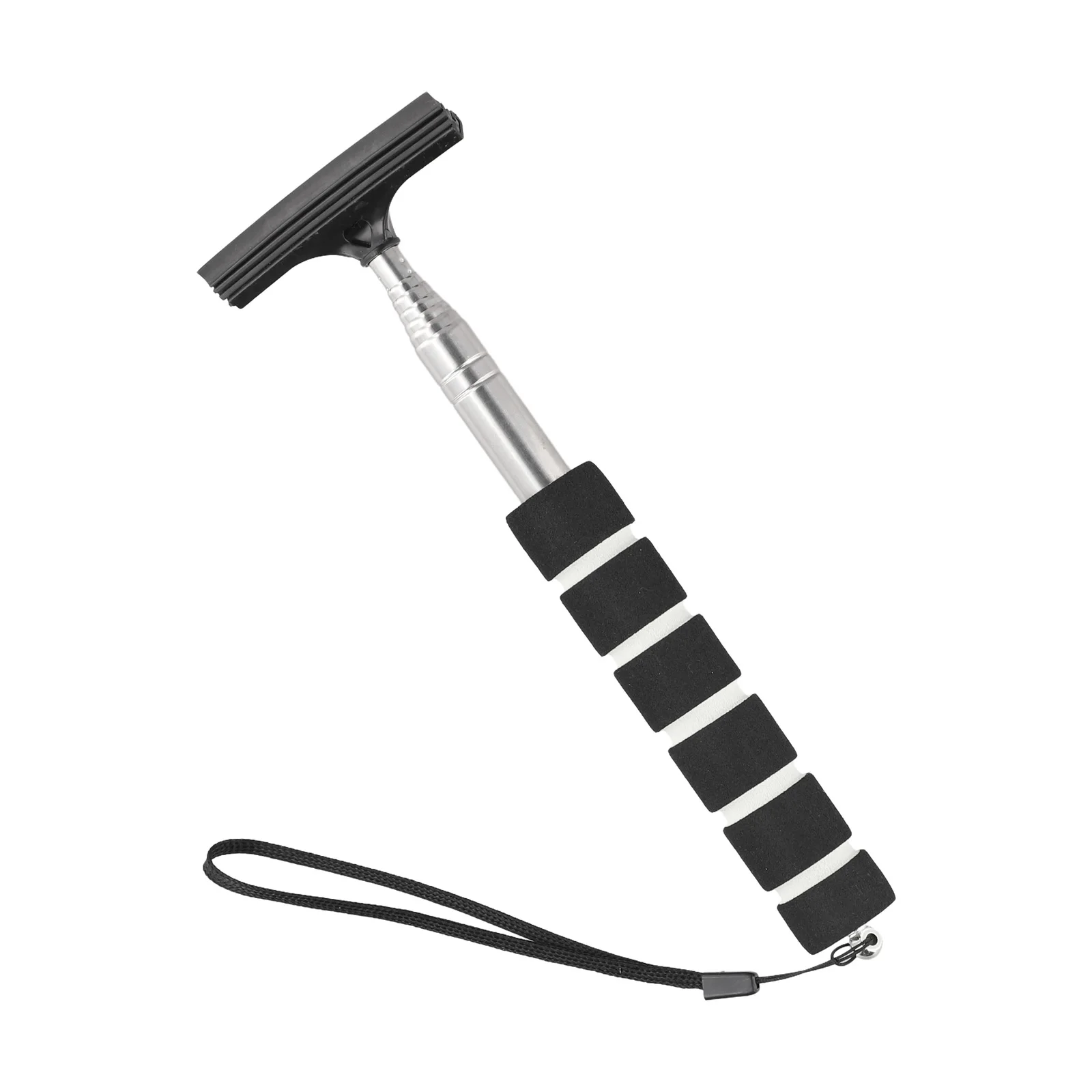 1pc Car Mirror Wip Telescopic Rearview Side Mirror Squeegee Glass Cleaning Tools For Window Defogging Telescopic Wiper