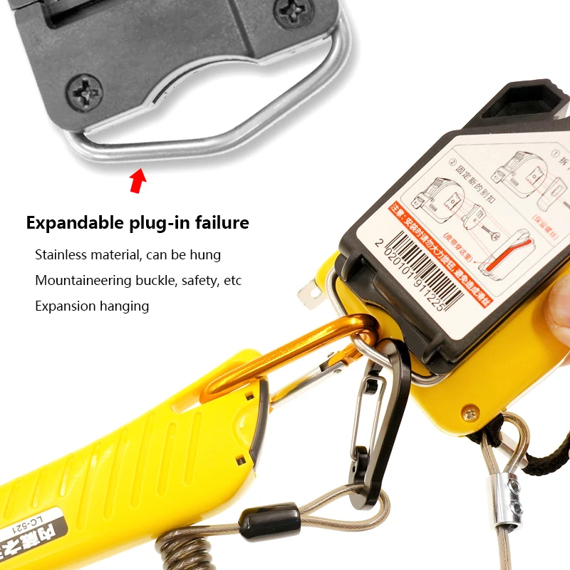 Tool Belt Organizer 1Pc Quick Release Buckle Hammer Wrench Power Tool Waist Belt Organiser Hooks Tape Measure Hanger Clip