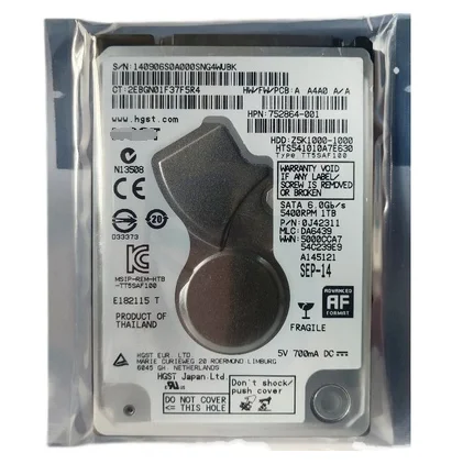 For HTS541010A7E630 1TB 2 5 inch 7mm 5400 RPM laptop hard drive