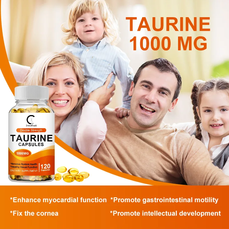 GPGP Greenpeople Taurine Capsule Reproductive System & Brain Development Memory Ability & Vision Adult
