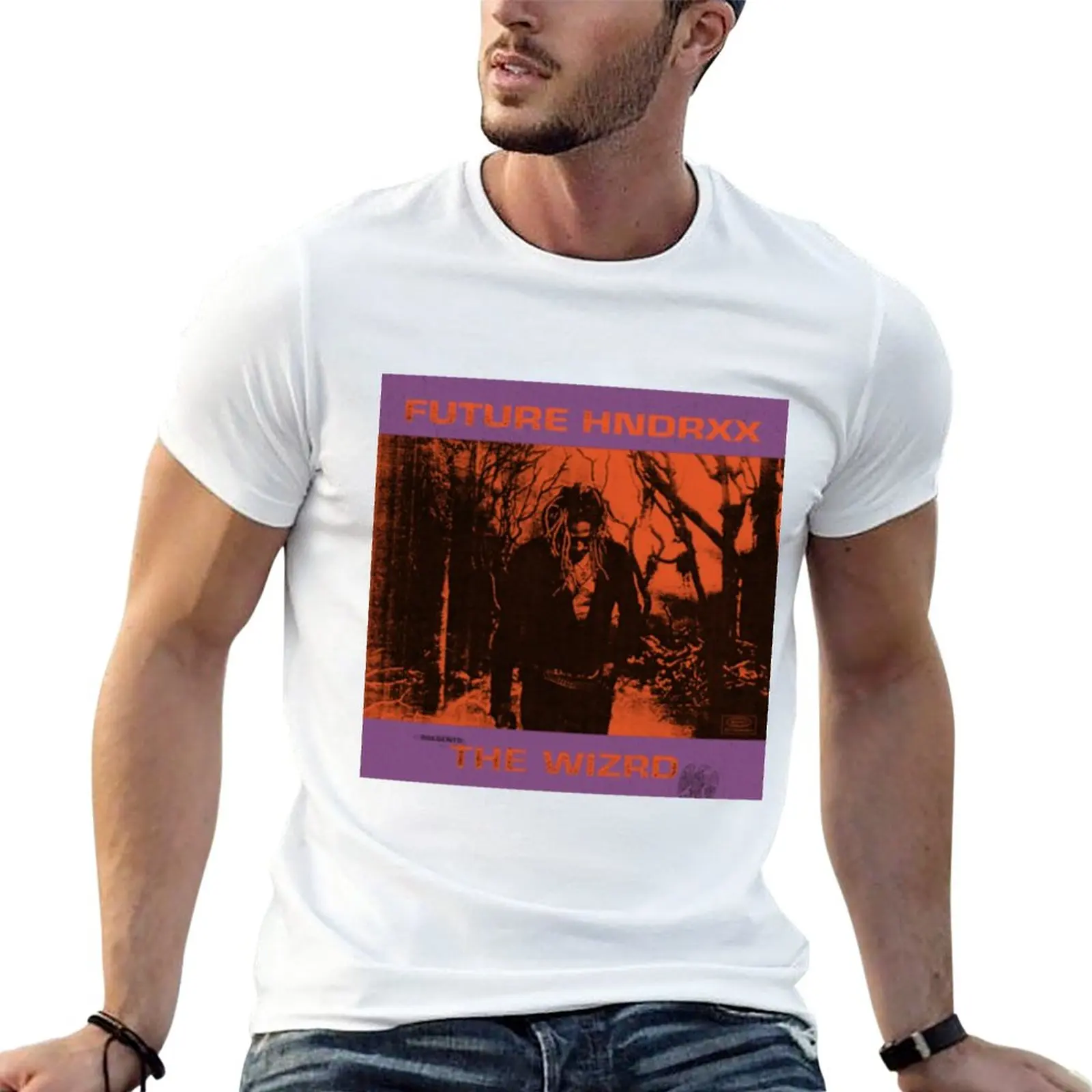 

Future - The WIZRD T-Shirt summer clothes black t shirt sweat shirt Men's cotton t-shirt