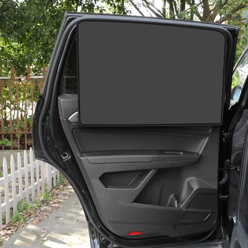 Magnetic Car Window Sunshade Cover Summer UV Protection Car Side Front Rear Window Mesh Curtain Protector Cover Auto Accessories BEST SELLERS