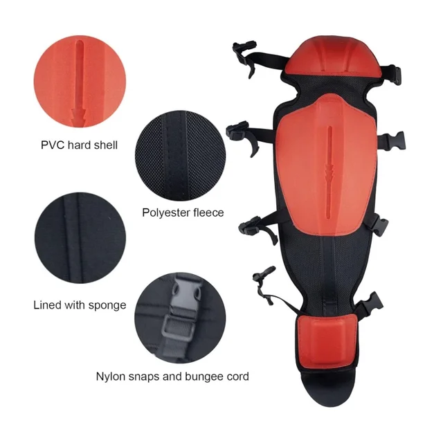 2PCS Thickened Gardening Knee Pads Shin Guards Leg Protectors Mowing Gaiters For Floor Cleaning Weeds Trimming Construction Work 6