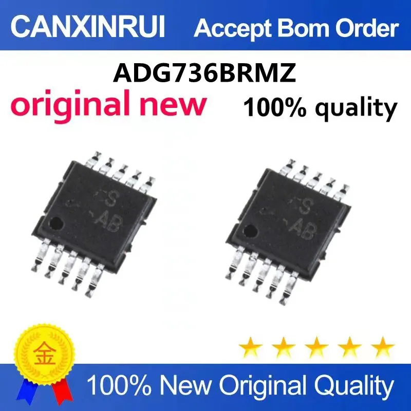 

ADG736BRMZ ADG736BRM ADG736 SAB Patch MSOP-10 Analog-to-Digital Converter Chip