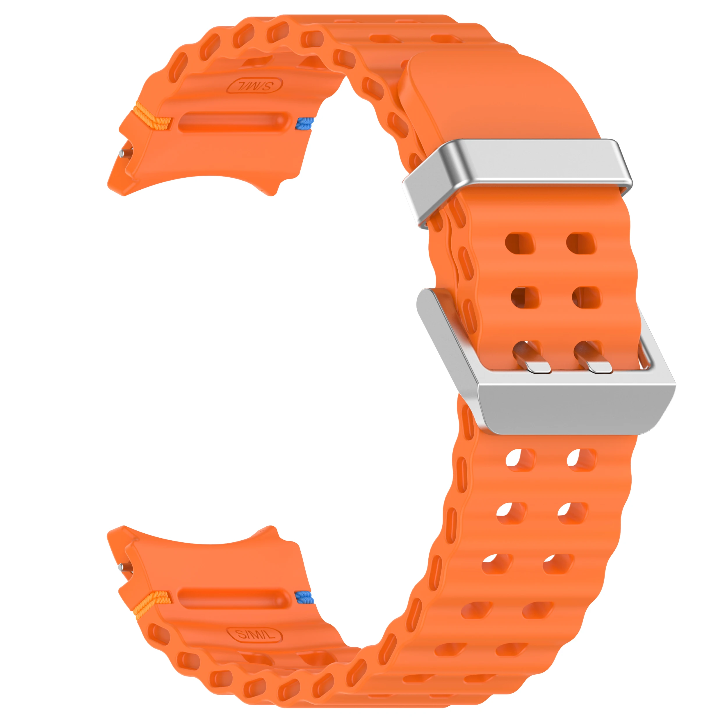 Seamless Silicone Watch Band - Versatile Smartwatch Strap
