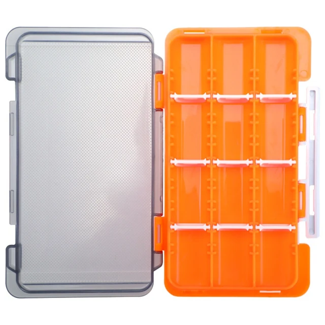 Fishing Tackle Box Portable Fishing Accessories Tackle Storage Box PP  Plastic Removable Organizer for Outdoor Fishing