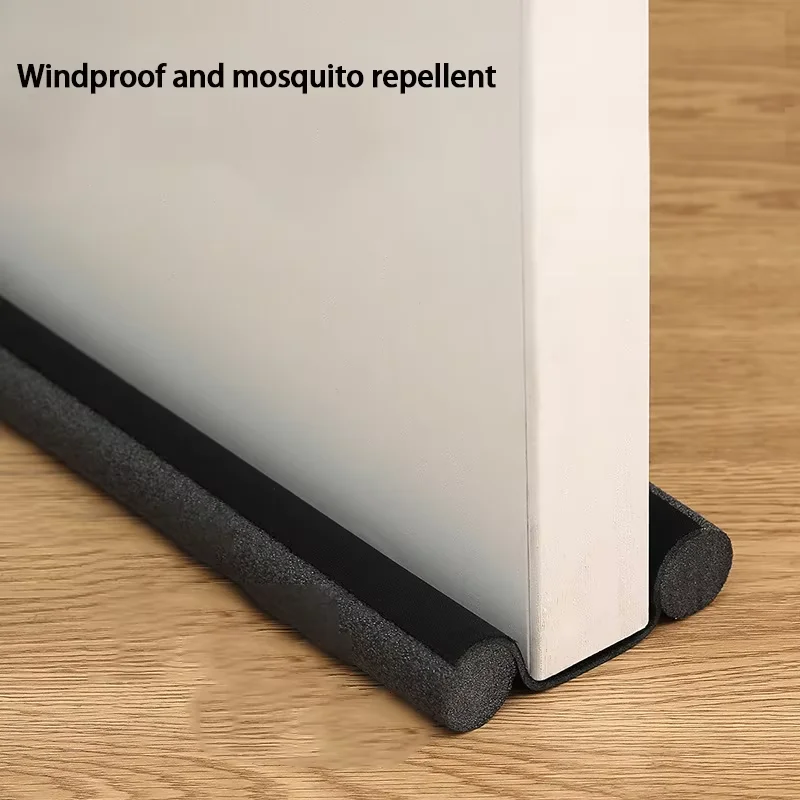 Hot Sell Flexible Door Bottom Sealing Strip Stopper Door Weatherstrip Guard Wind Dust Blocker Sealer Stopper Seal