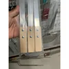 Kabab Koobideh Skewers 2.3cm Wide Flat Stainless Steel Grilling BBQ Skewer Reusable Barbecue Skewers Flat Stick with Wood Handle 6