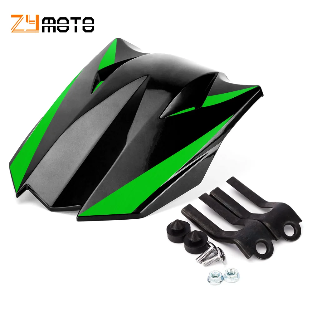 Motorcycle Rear Pillion Passenger Cowl Seat Back Cover Fairing Part For