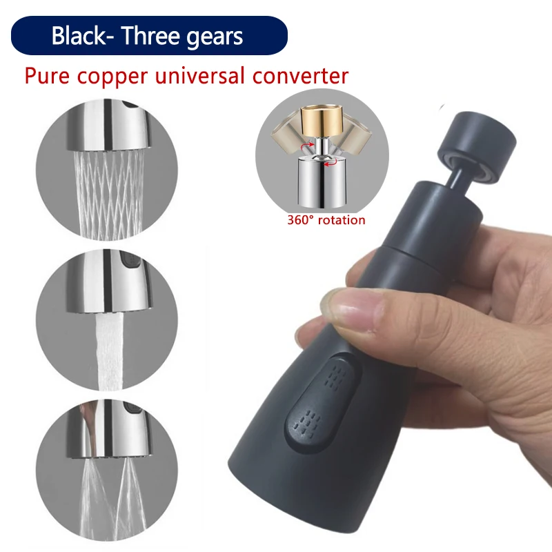 Three gears-Black
