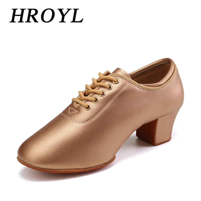 Women's Ballroom Dancing Shoes 5CM heel Elegant Modern Practice Dance Shoes Latin Bachata Tango