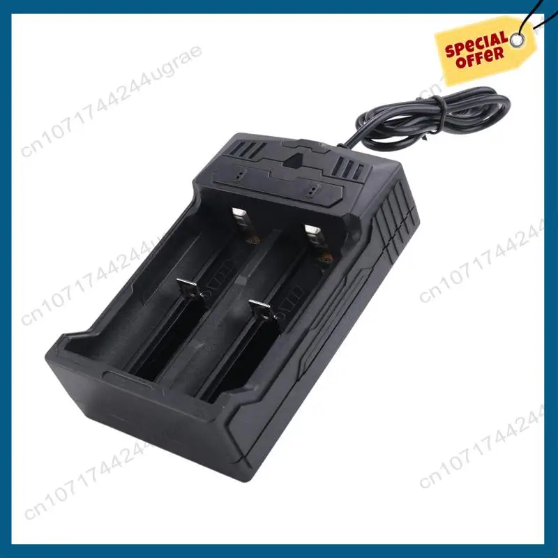 -A15I 3X 18650 충전식 배터리 플랫 탑 20A, 18650 배터리 충전기 포함, 3.7V 충전식 배터리용