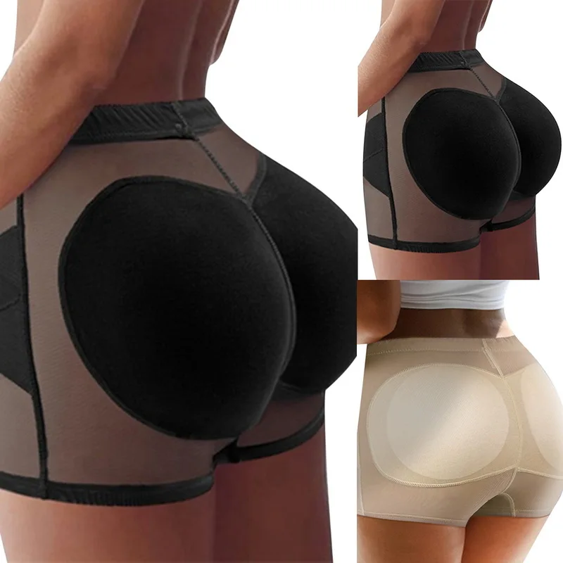 best shapewear for women Women Butt Lifter Control Panties with Pad Hip Enhancer Push Up Body Shaper Pant Underwear Butt Body Shaper Fake Butt BShapewear extreme tummy control shapewear