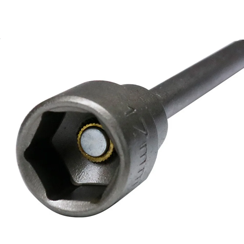 150mm lang 6mm-19mm Sechs kant mutter Treiber Bohrer Steckschlüssel Verlängerung hülse elektrische Schraubens chl üssel Verlängerung hülse – Detail 11