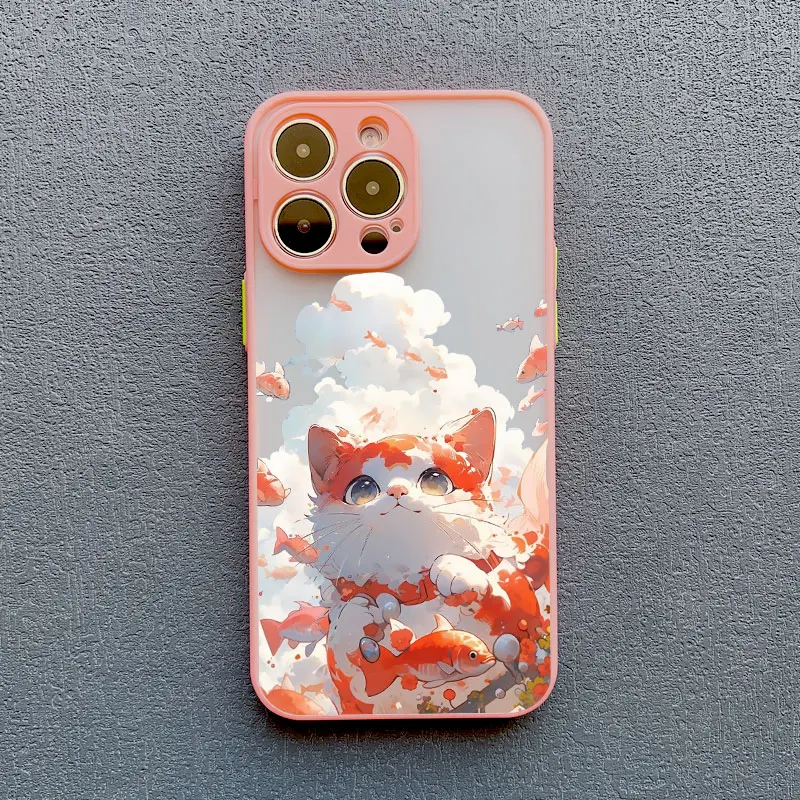 Cute & Playful Cat Phone Case - Variety of Styles