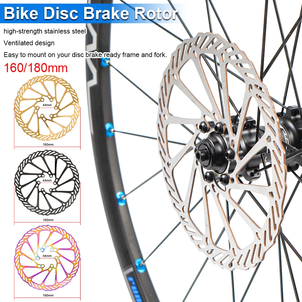 Chooee Bike Brake Rotor 160mm/180mm/203mm MTB Brake Rotors Carbon