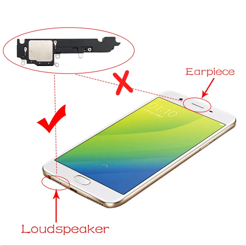 Enhanced Loud Speaker Flex Cable for iPhone: Superior Sound Quality Replacement Buzzer Ringer