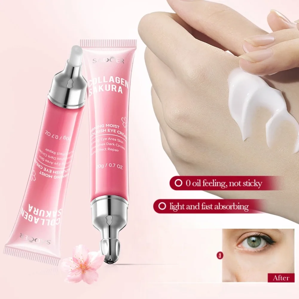 كريم العين SADOER Sakura Collagen - يزيل الهالات ا...