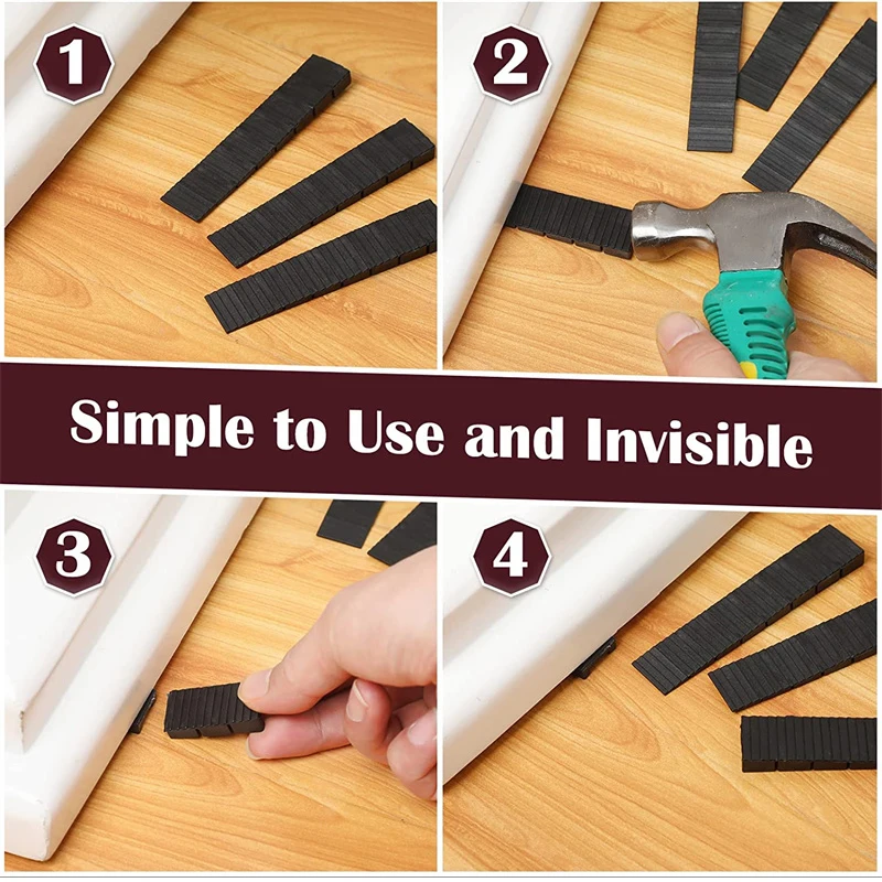 10/20 PCS 유연한 플라스틱 웨지 심 레벨링 테이블 심 프리미엄 가구 레벨러 도어 캐비닛 용 심 웨지 패드