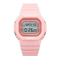 UTHAI CE117 Sports Electronic Watch Unisex Square Watches students Digital Wristwatch Waterproof Clock Bracelet For LED 2