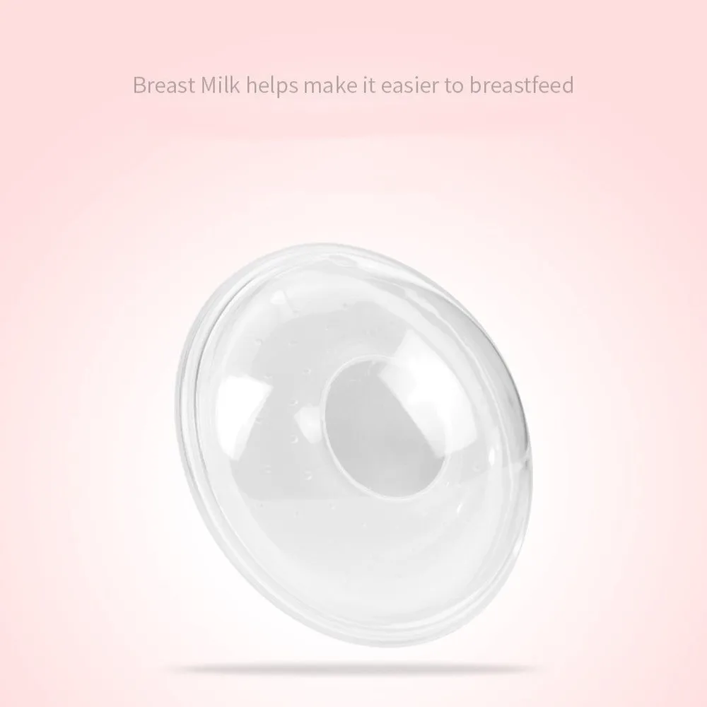 Breast Correcting Shell Baby Feeding Milk Saver 2pcs Protect Sore Nipples for Breastfeeding Collect Breastmilk for Maternal