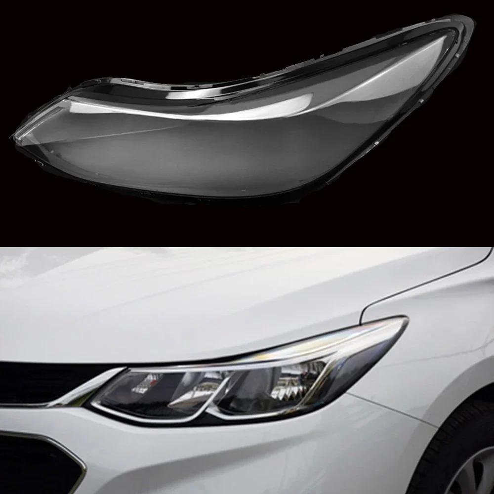 

For Chevrolet Cruze Car Protection Case Shell Transparent Headlight Housing Lens Glass Cover Lampshade Lamp Caps 2017 2018 2019